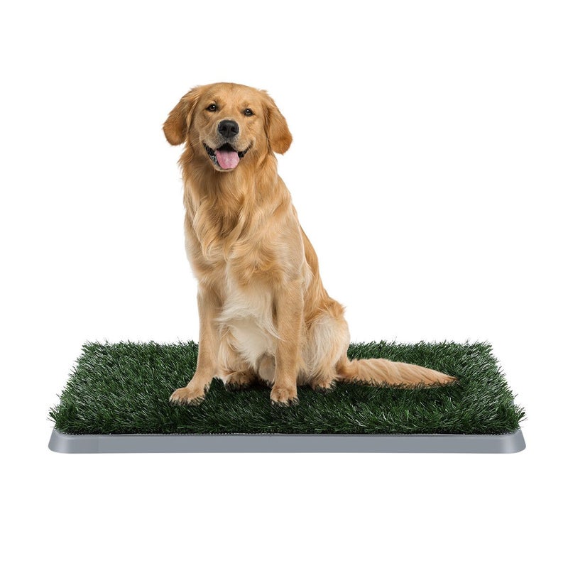 PAWISE Large Dog Pee Grass Training Mat, Artificial Dog Potty