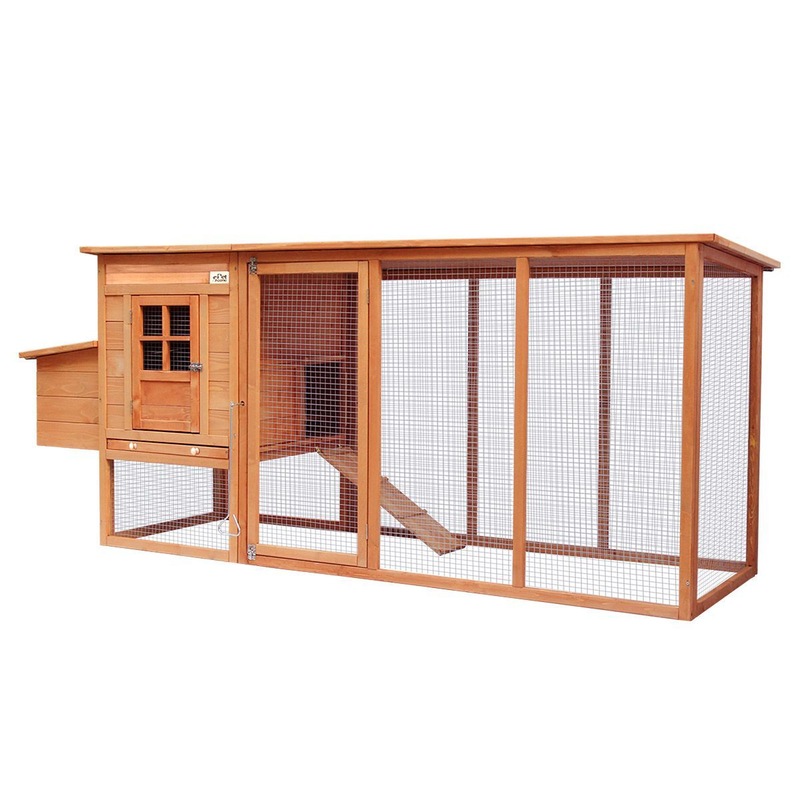 Buy Chicken Run Coop Walk In House Rabbit Hutch Bunny Cage Duck Pet Hen ...