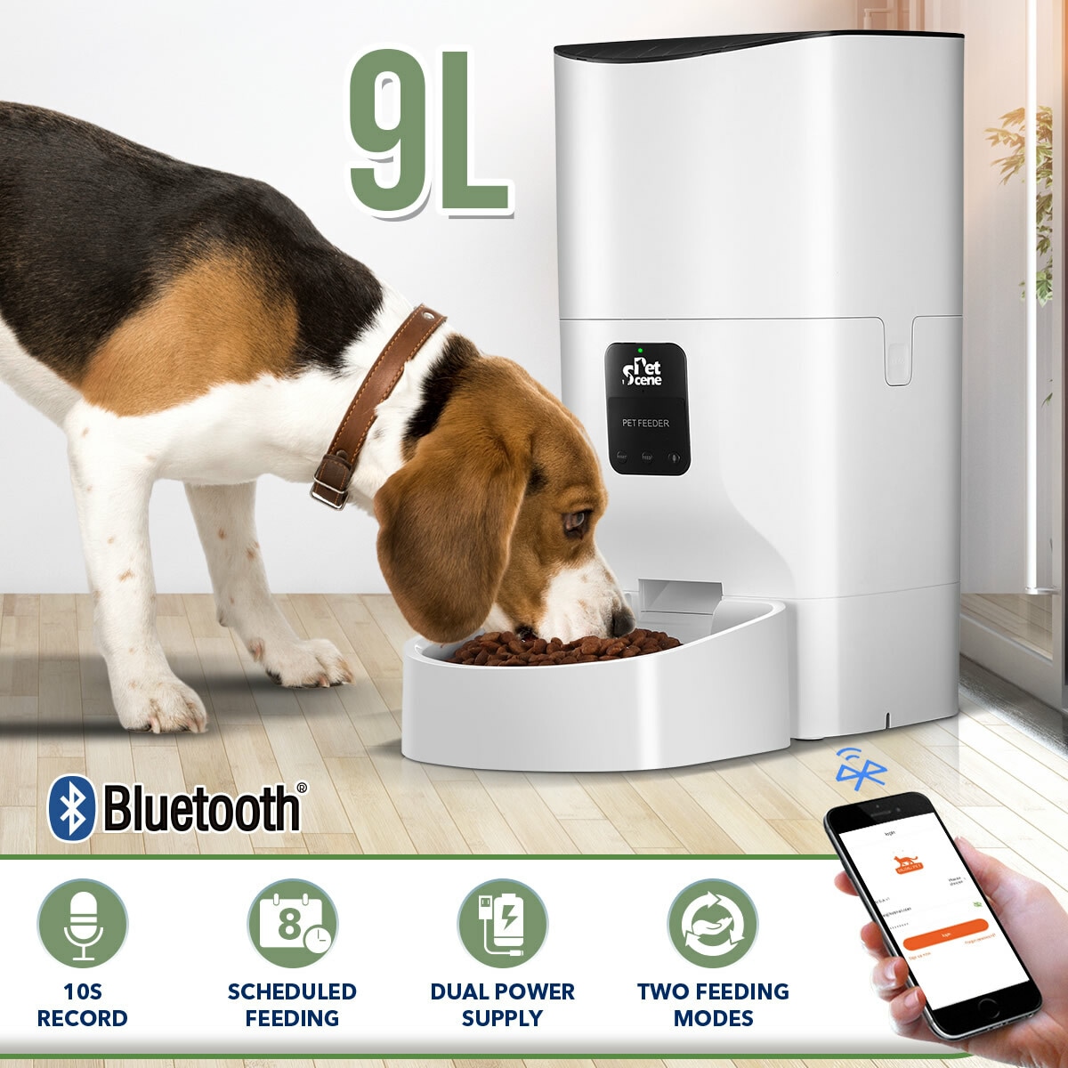 Bluetooth shop dog feeder