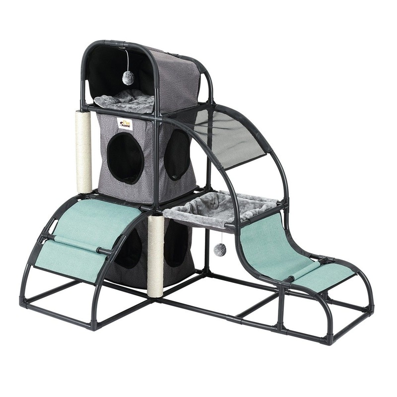 Buy Petscene MultiLevel Cat Scratcher Tower Kit Cat Scratching Post