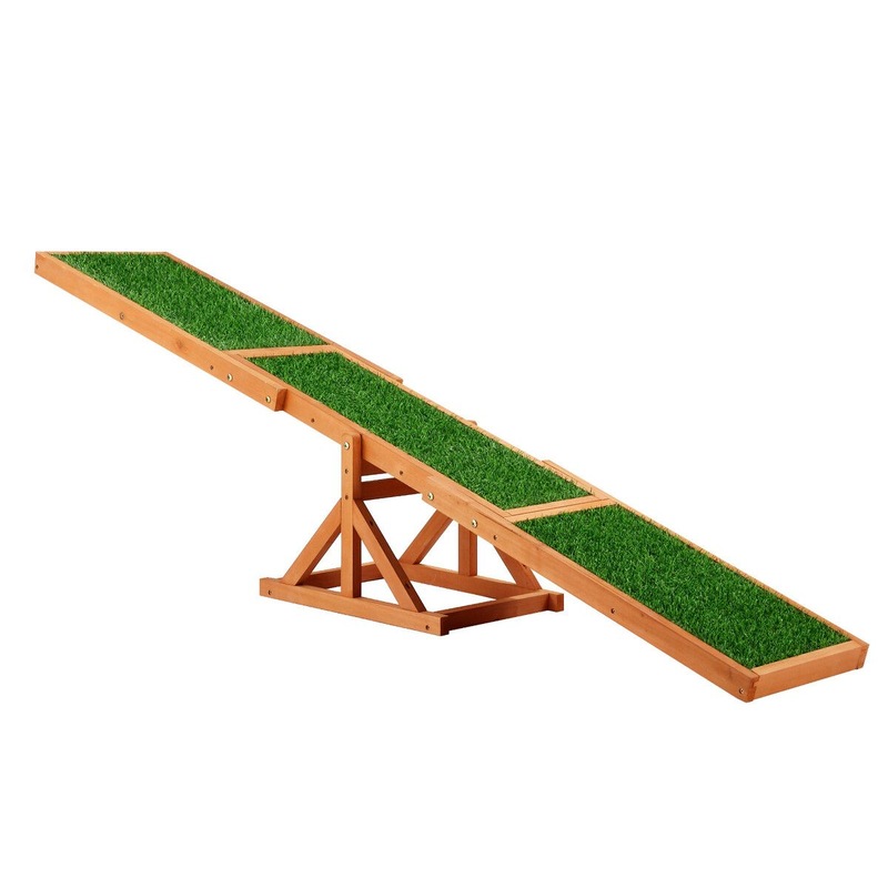 Buy Petscene Pet Seesaw Dog Obedience Training Puppy Sports Agility Outdoor Play Exercise