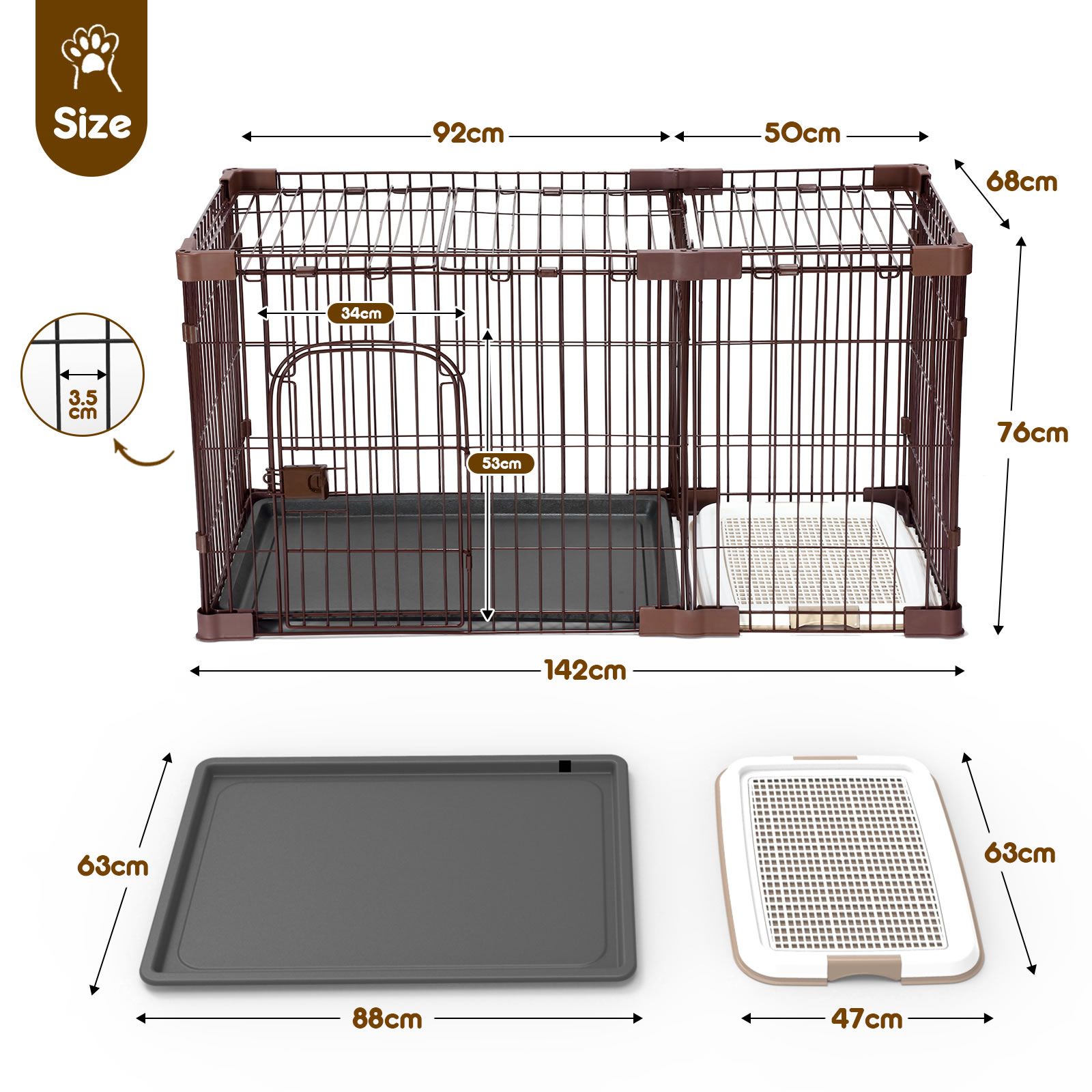 Pets at home clearance dog cages for cars