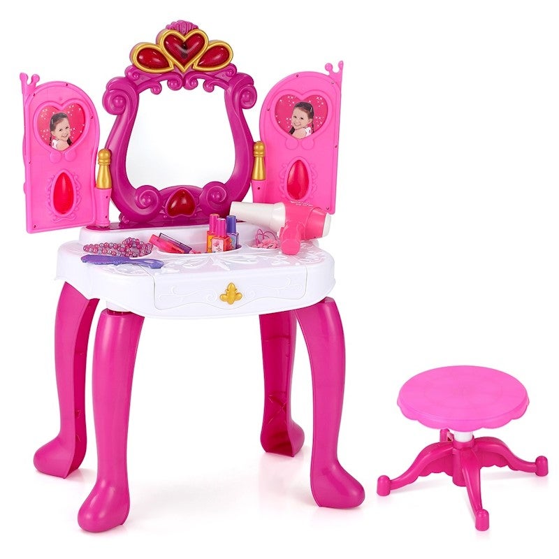 girls vanity dressing table