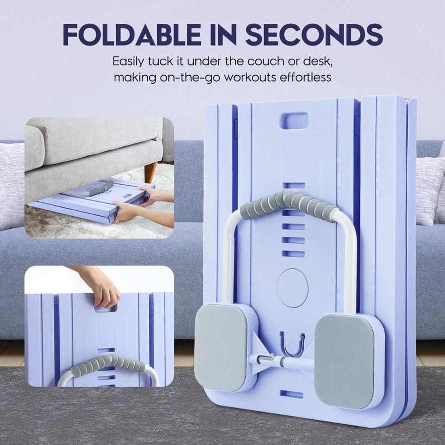 Pilates Board Reformer Abdominal Ab Core Trainer Machine Multifunctional Home Gym Workout Push Up Sliding Exercise Fitness Equipment Resistance Bands