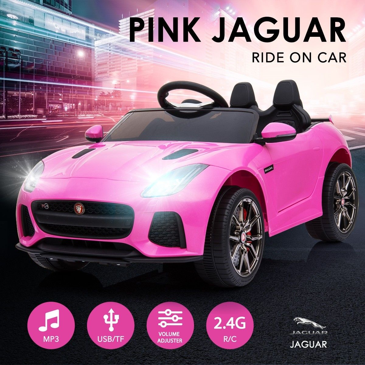 Remote control jaguar sales car