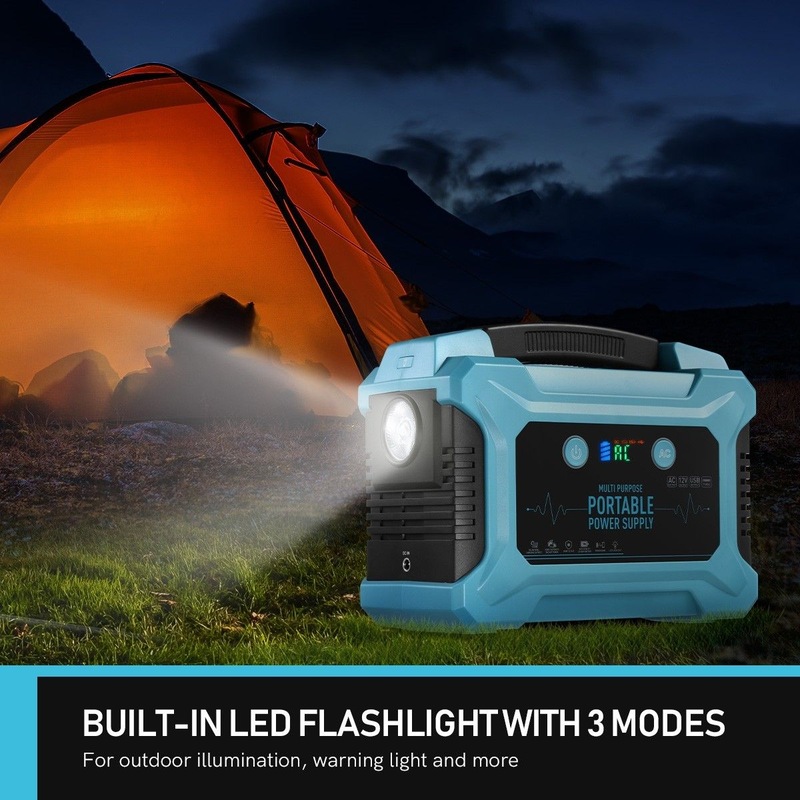 Buy Portable Generator Power Station Solar Lithium Battery 84300mAh