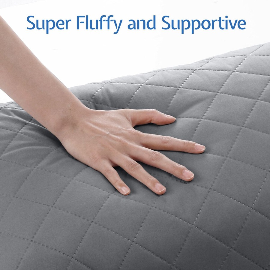 Pregnancy Body Pillow Long Bed Sleeping Full Head Neck Leg Belly Support Cushion Shredded Memory Foam Maternity Women Side Sleepers J Shape 130x50cm