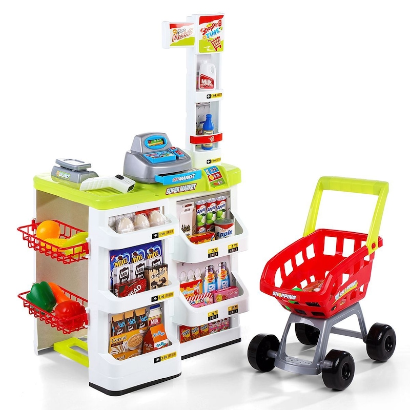 Buy Pretend Play Grocery Store Kids' Supermarket 2.6m MyDeal