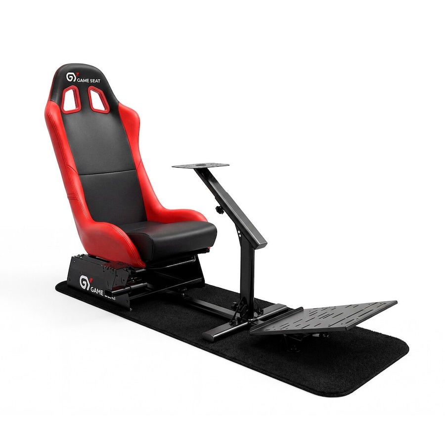 Racing Simulator Cockpit Sim Steering Wheel Stand Gaming Chair Foldable Adjustable Seat Logitech Thrustmaster MOZA PXN SIMAGIC Xbox PS4 PS5 Accessory