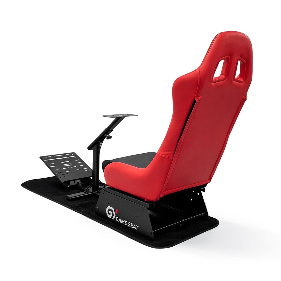 Racing Simulator Cockpit Sim Steering Wheel Stand Gaming Chair Foldable Adjustable Seat Logitech Thrustmaster MOZA PXN SIMAGIC Xbox PS4 PS5 Accessory
