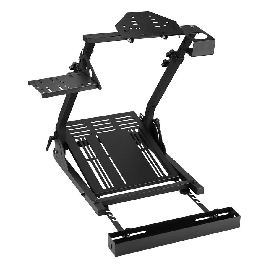 Buy Racing Simulator Wheel Stand Upgraded Flight Sim Cockpit Foldable ...