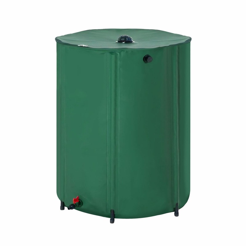 Buy Rain Water Tank Barrel 225L Rainwater Collection System Collapsible ...