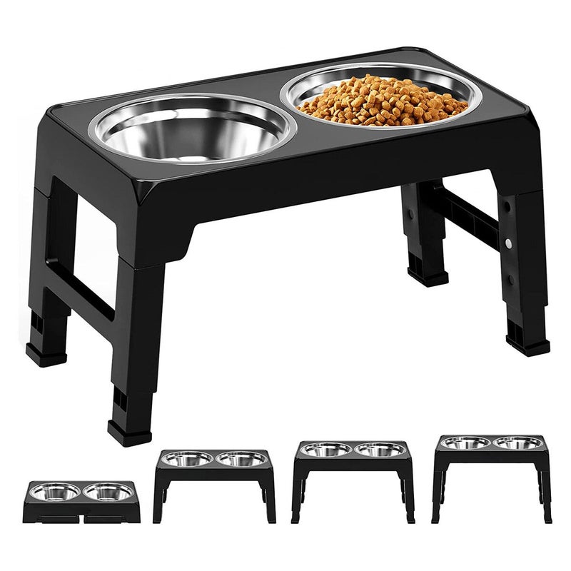 Buy Raised Dog Bowls Stand Elevated Pet Food Water Feeder