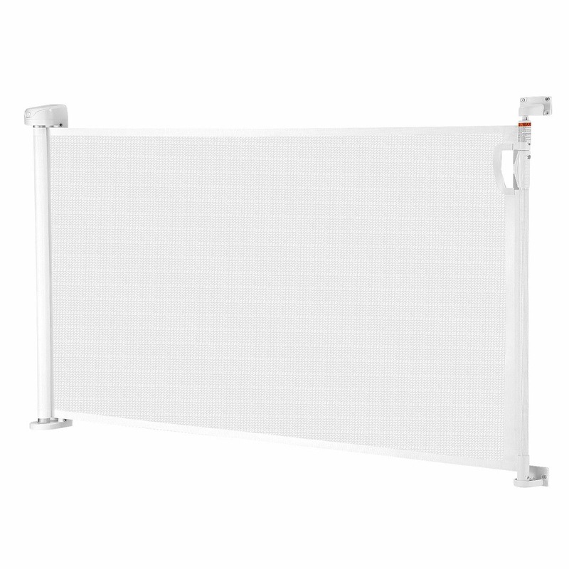 Buy Retractable Safety Gate Mesh Pet Security Barrier Kid Safe Stair