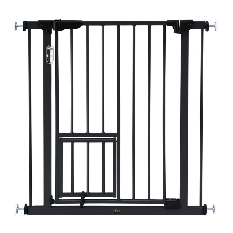 Buy Safety Dog Gate Adjustable Pet Barrier Kids Security Guard Safe ...