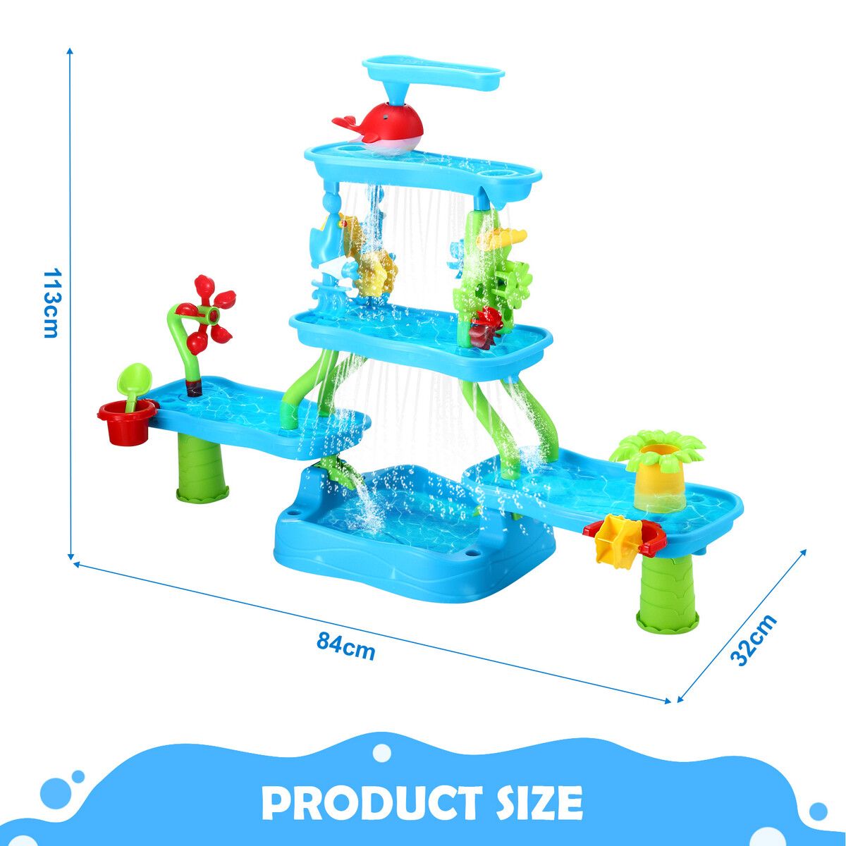 Waterfall Water Activity Table Big W Water Table Play Doh Table