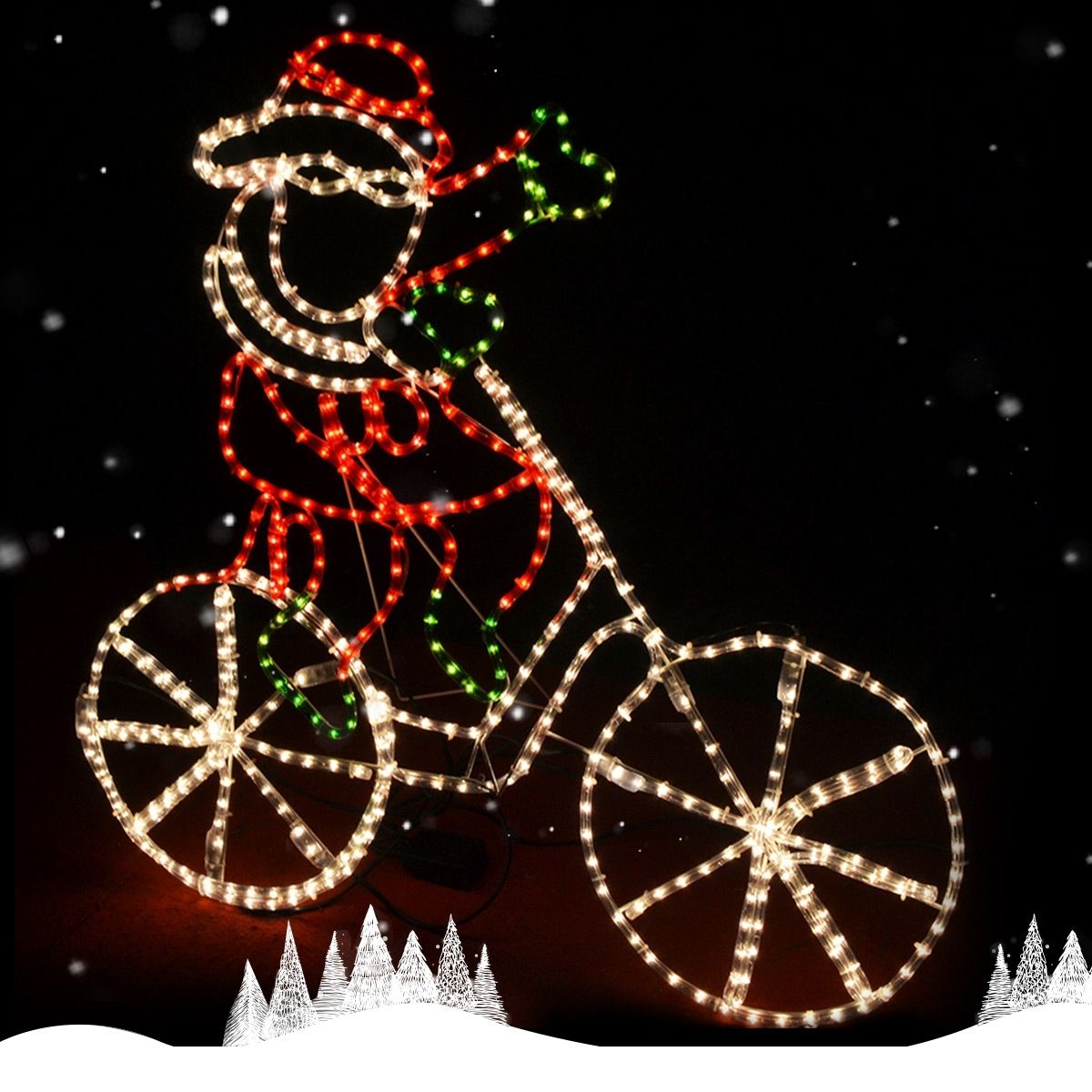 Bicycle best sale string lights