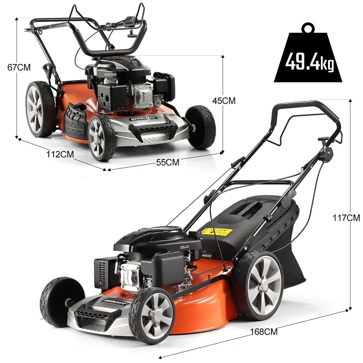 4 stroke petrol online mower