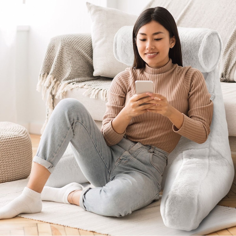 Backrest Pillow Cushion With Armrest Popular Mutli Function Arm