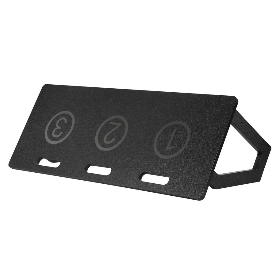 Soccer Ball Rebounder Board Kick Back Wall Goal Football Drills Training Rebound Passing Shooting Practice Equipment Sports Portable 2 Angles 100x42cm