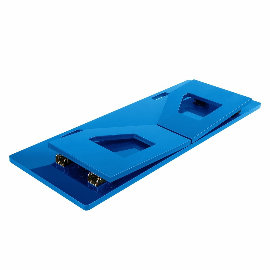 Soccer Ball Rebounder Board Kick Back Wall Sports Drills Training Aid Football Passing Shooting Practice Equipment Portable 2 Angles Rebound 100x42cm