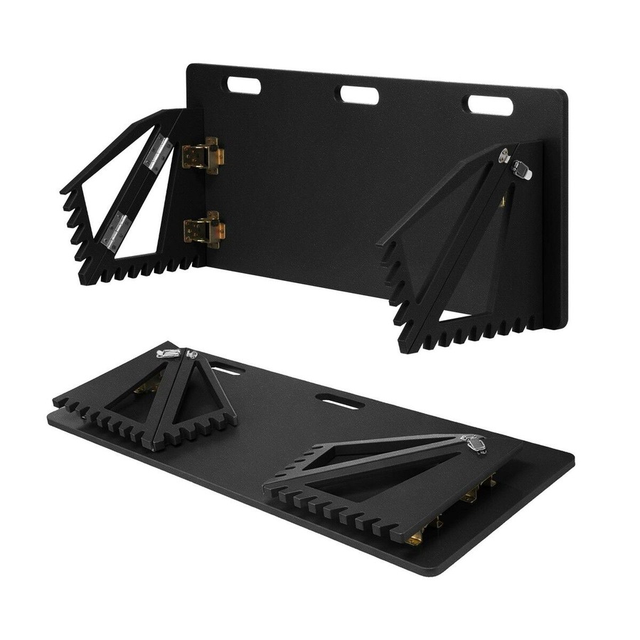 Soccer Rebounder Board 100x42cm Football Rebound Wall with 3 Adjustable Angles for Passing Shooting