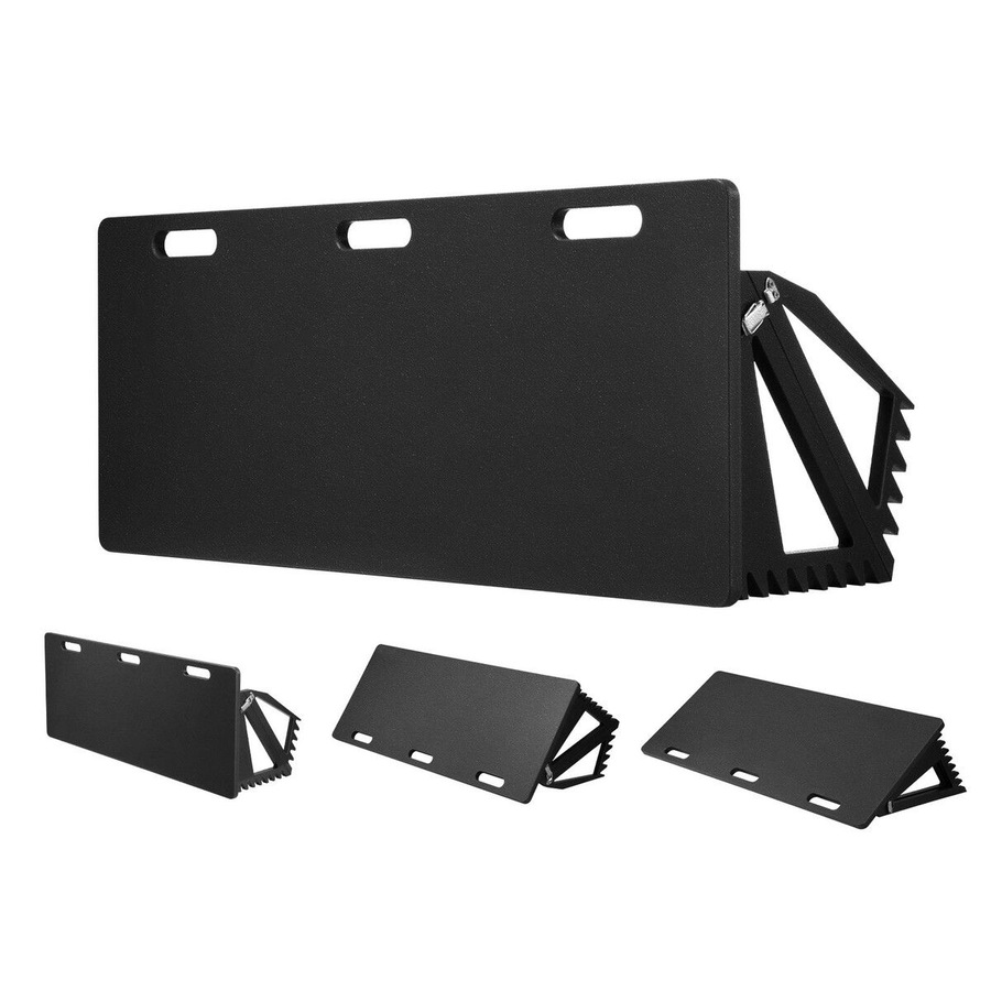 Soccer Rebounder Board 100x42cm Football Rebound Wall with 3 Adjustable Angles for Passing Shooting