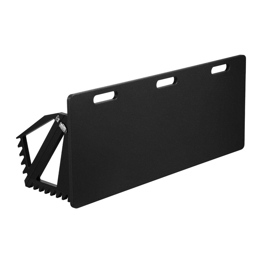 Soccer Rebounder Board 100x42cm Football Rebound Wall with 3 Adjustable Angles for Passing Shooting