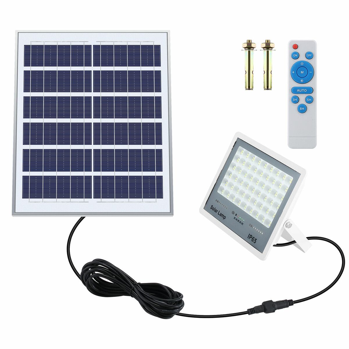 Buy Solar Flood Street Light 216 LED Sensor Outdoor Garden Floodlight ...