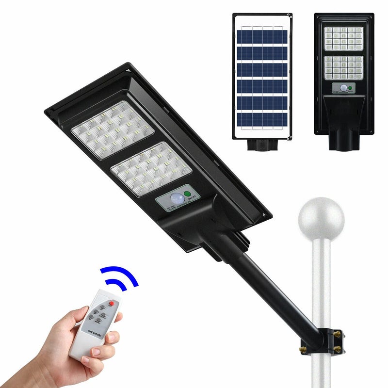 Buy Solar Street LED Light Motion Sensor Remote Outdoor Garden Yard ...