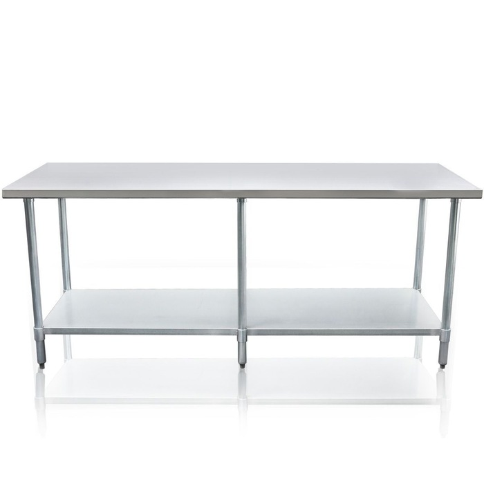 Cefito 1219x610 Commercial Stainless Steel Kitchen Bench Buy Stainless Steel Benches