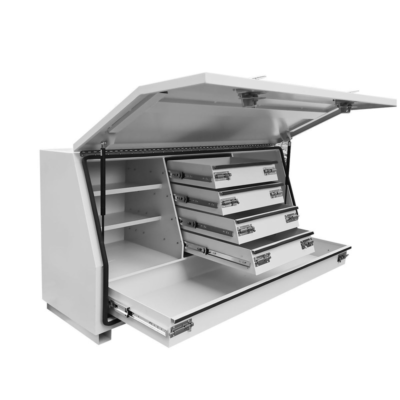 Buy Truck Ute Steel Tool Boxes Storage Checker Plate Toolbox 140cm x