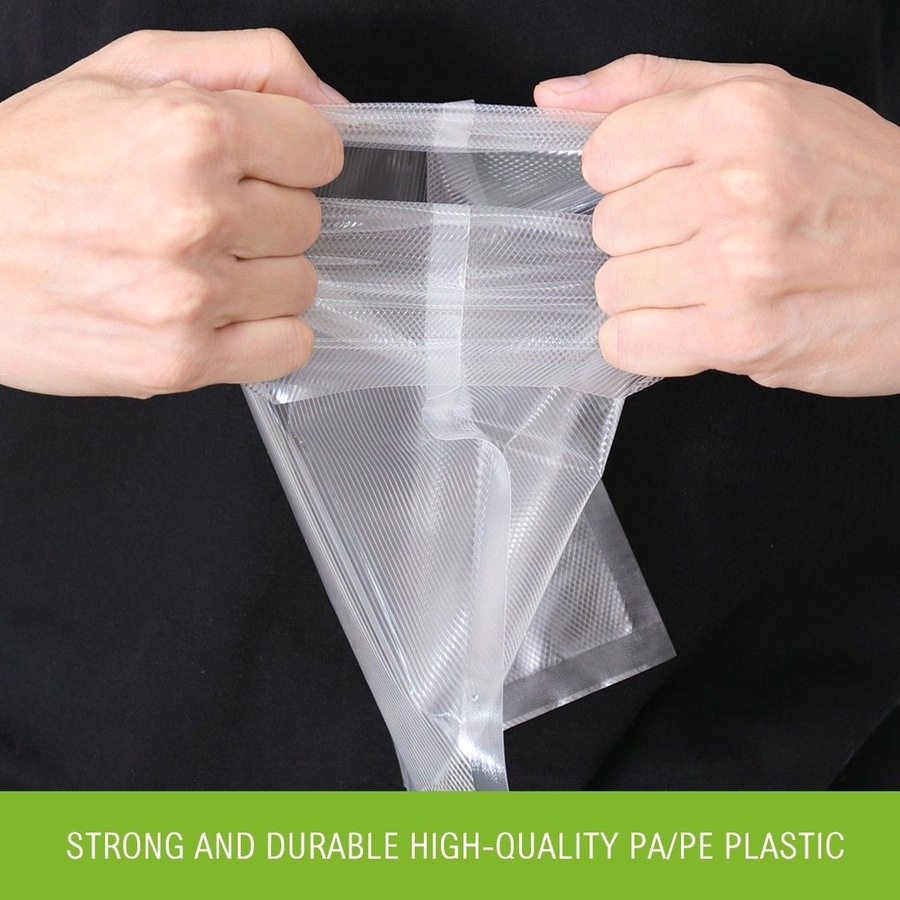 Vacuum Seal Bags Food Storage Vacuum Bags Vacuum Sealer Rolls 20*30cm 100PCS