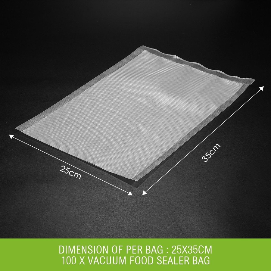 100PCS Vacuum Seal Bags Food Saver Bags 25 x 35CM
