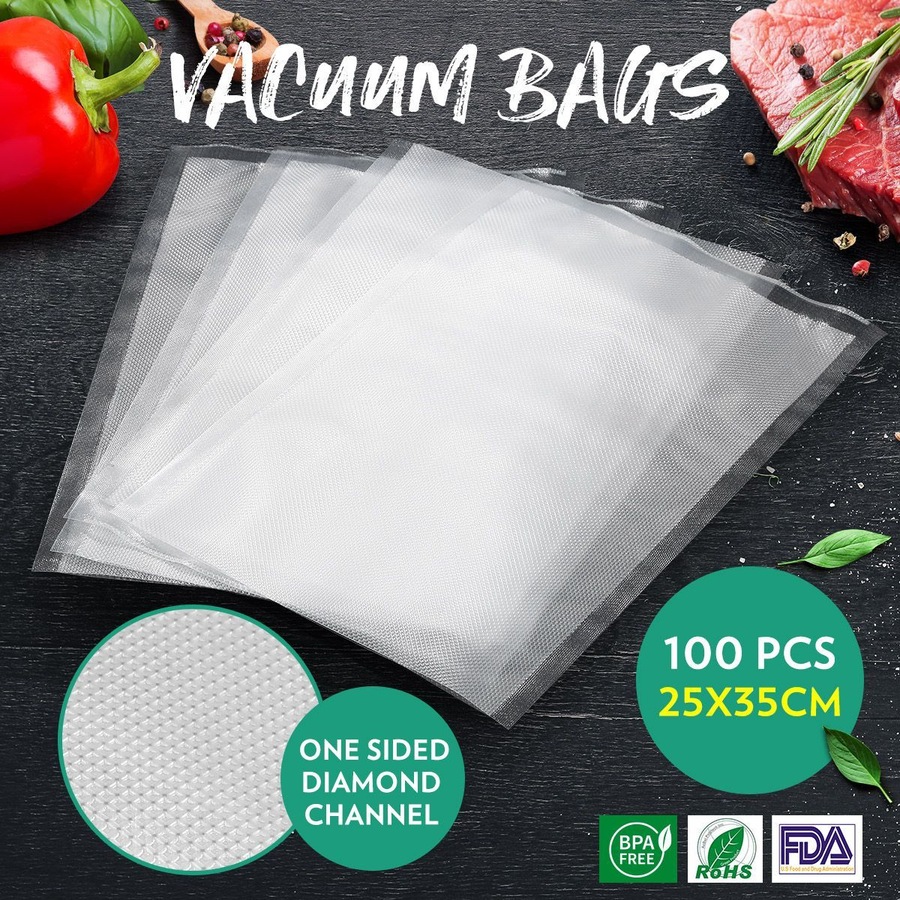100PCS Vacuum Seal Bags Food Saver Bags 25 x 35CM