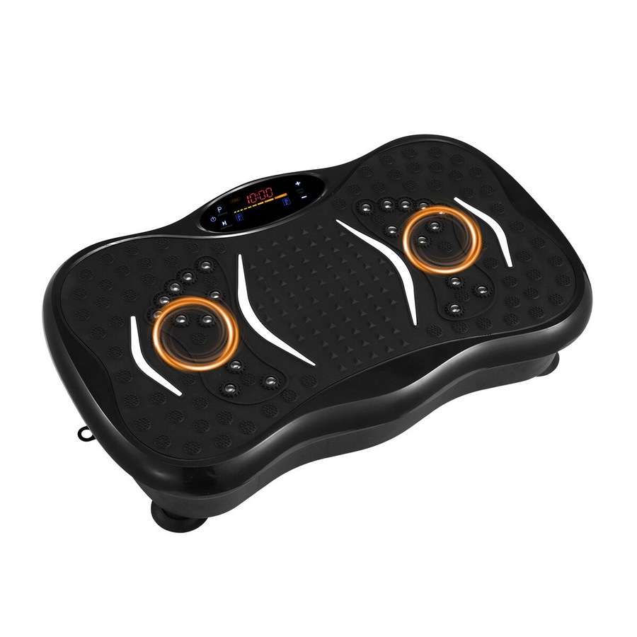 Vibration Machine Plate Full Body Workout Vibrating Exercise Fitness Equipment Platform Home Gym Weight Loss Trainer Shaker Board Lymphatic Drainage