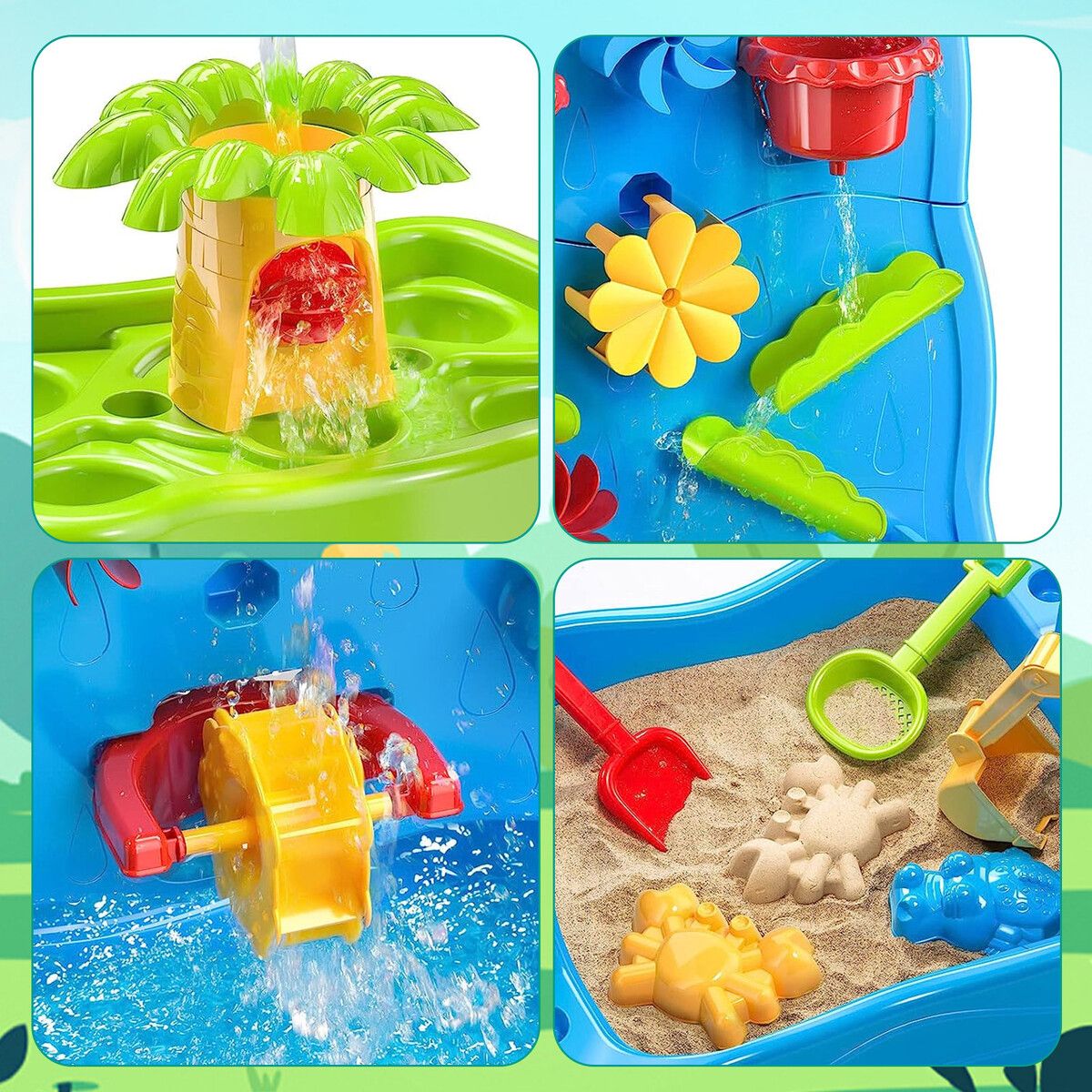 Buy Waterfall Wall Water Table Sand Pit Play Ground Activity