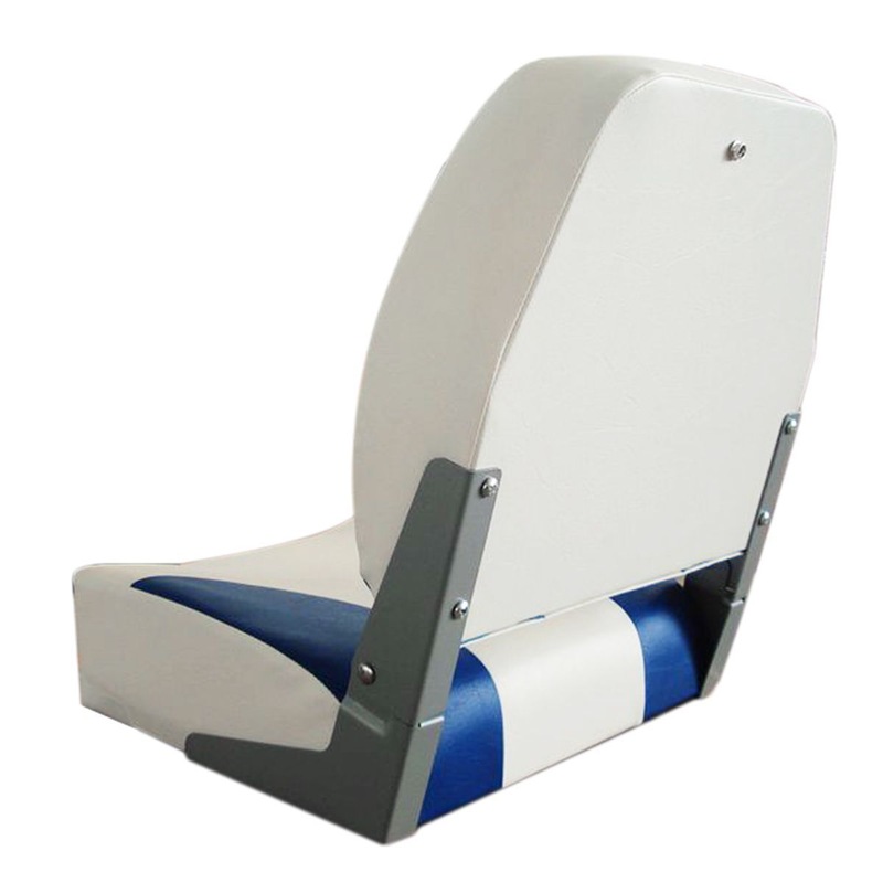 Buy White/Blue Marine Rotating Boat Seat MyDeal