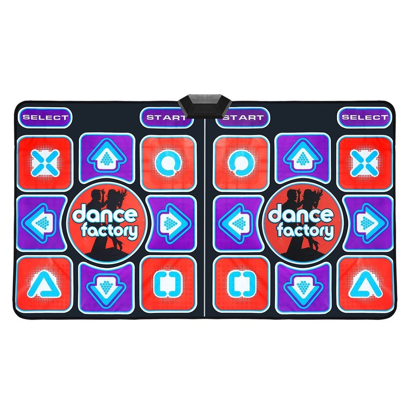 Buy Wireless Double Dancing Mat Pad 2 Remote Controllers Fitness