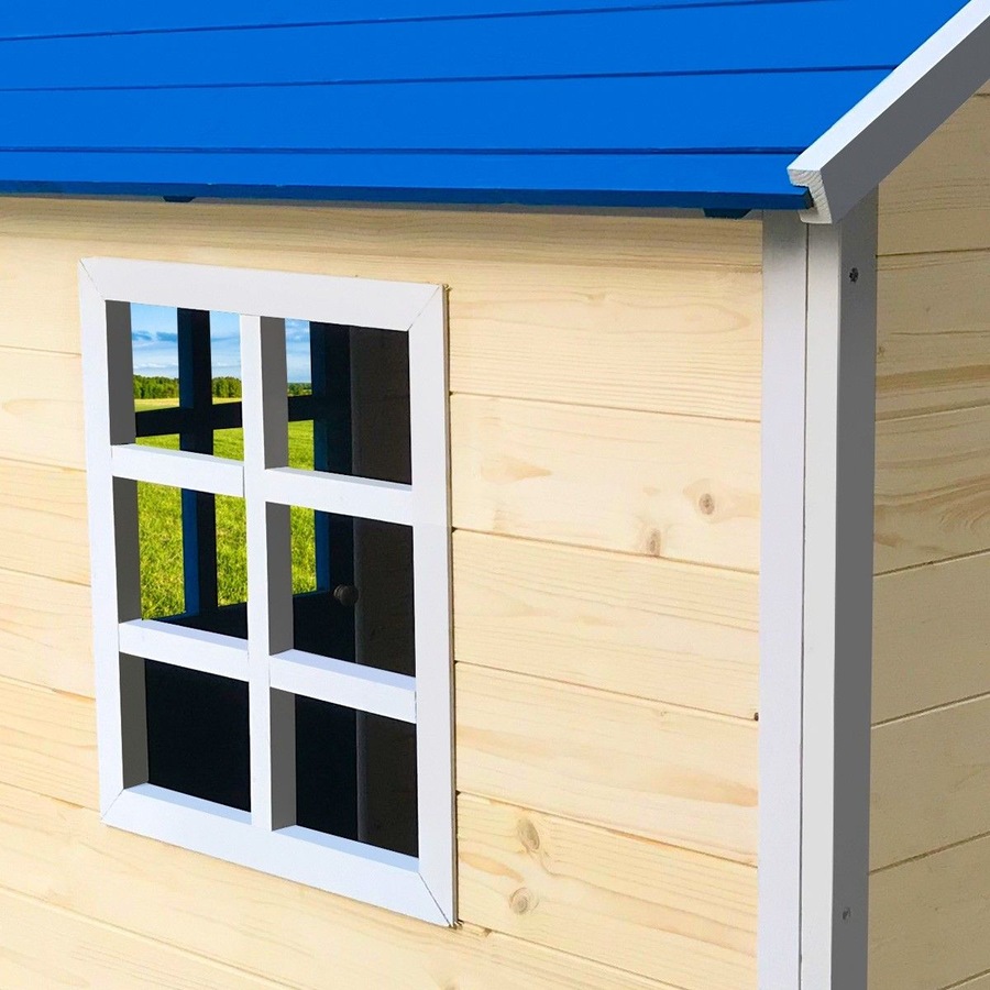 Wooden Kids Cubby House Playhouse
