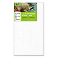 13x23cm(5x9"Inch) 6pcs - Artoys 280 GSM Acrylic Artist Premium Quality Pre-Stretched Canvas Frame Triple Gesso Primed Deep Edge 100% Cotton White Professional Blank Canvases