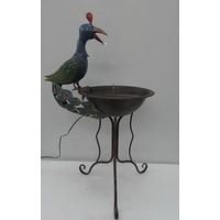 Metal peacock fountain,graceful master craft