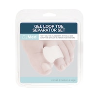 DJMed Toe Separators With Loop