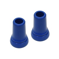 Rebotec 17mm Ferrules - Tips for Crutches - Blue