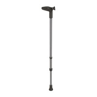 Rebotec Anatom Walking Stick, Grey , Left