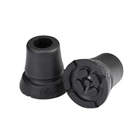 Rebotec Big Foot 22mm Ferrules - Tips for Crutches (pair)
