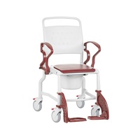 Rebotec Bonn - Shower Commode Chair - Red