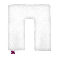 Ubio Horseshoe Coccyx Pillow, White