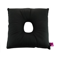 Ubio Square Coccyx Donut Cushion with Waterproof Cover Fabric