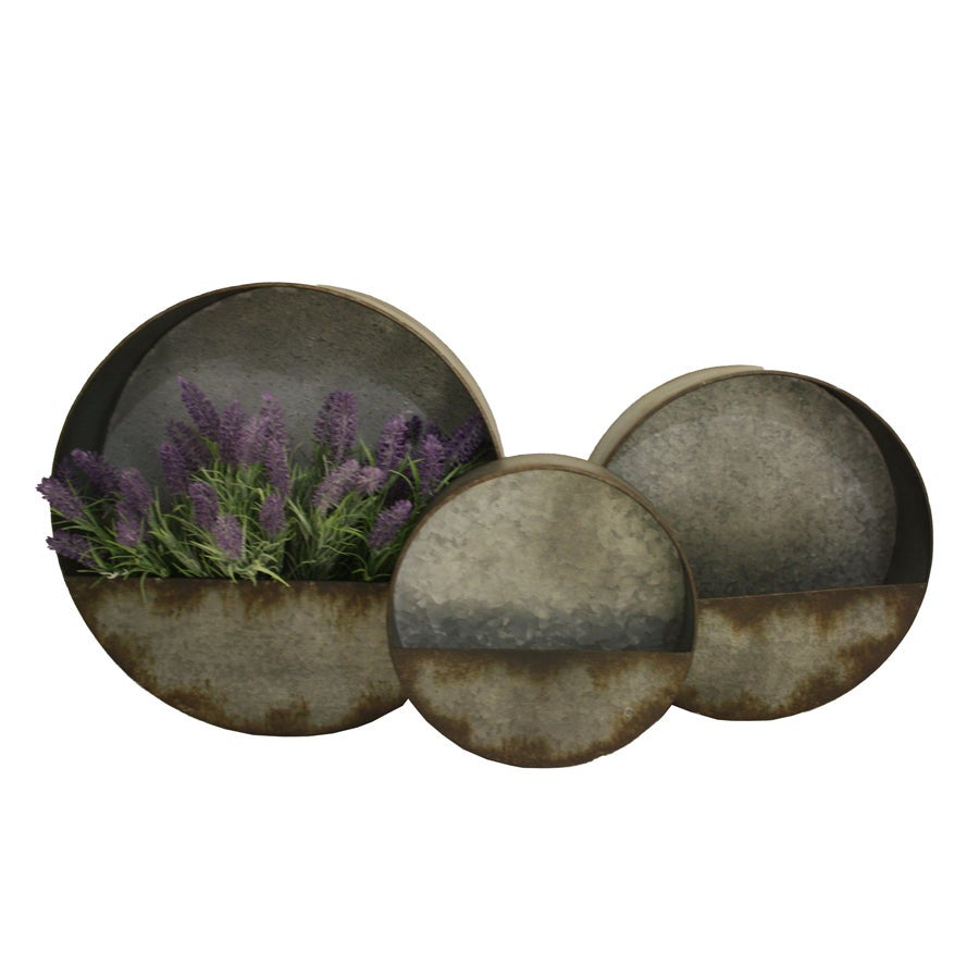 Set/3 Nested Elemental Wall Planters